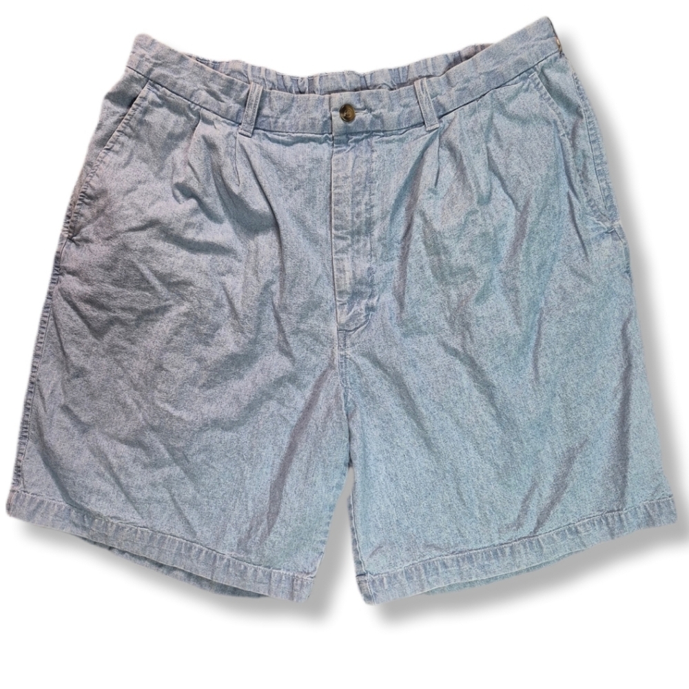 Vintage OuterRim Men's Classic Light Blue Denim Shorts Size 36